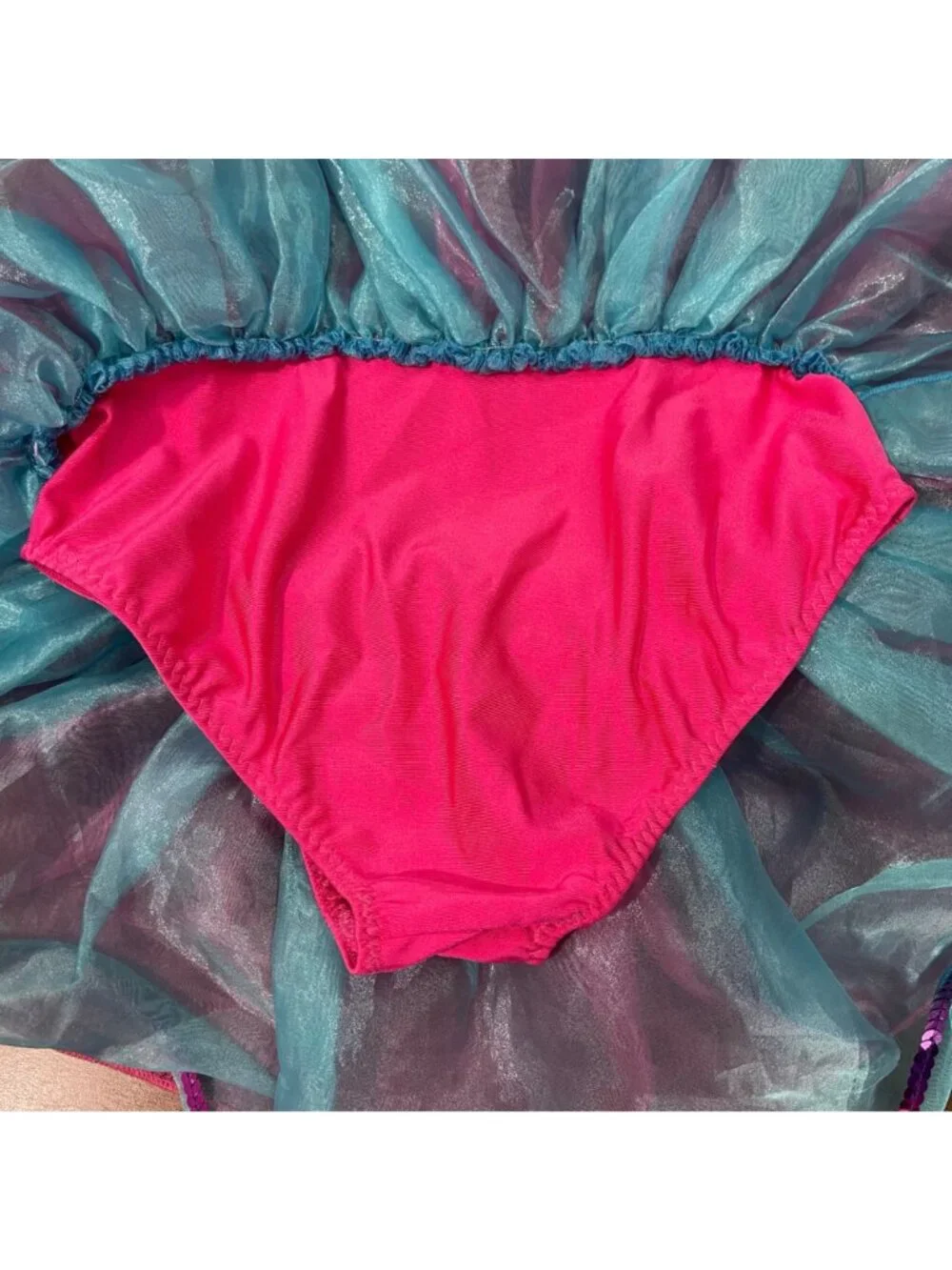 Art Stone Tutu Dance Costume‎ Girls Size LC Floral Ballet Leotard Recital Outfit